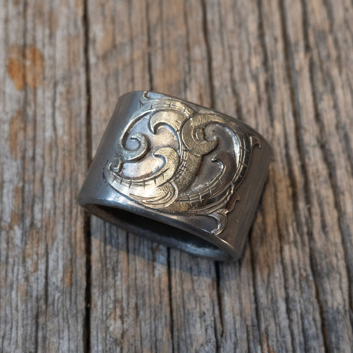 Kamphaus Silver Mounted Horn Knot