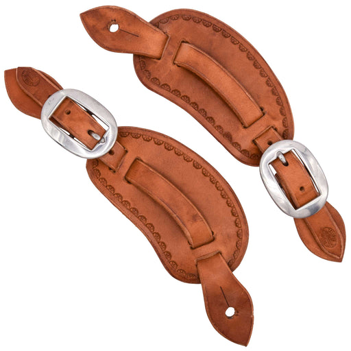 Teskey's Natual Montana Spur Straps Tack - Spur Straps Teskey's