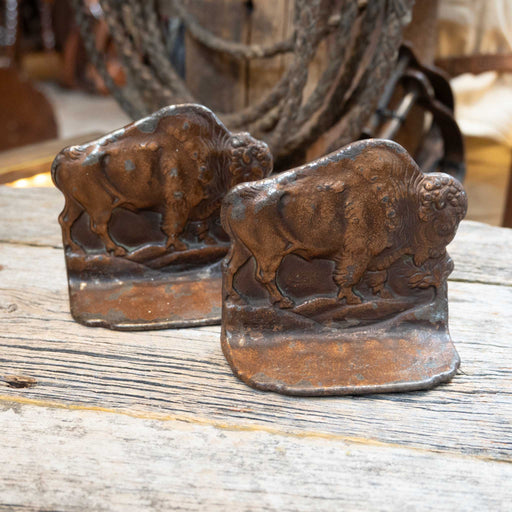 D.A.L. 100yr Old Buffalo Bookends Collectibles D.A.L.