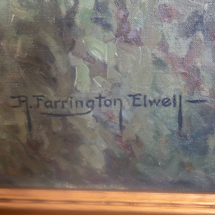 Lion Roping, by Robert Farrington Elwell Collectibles Robert Farrington Elwell