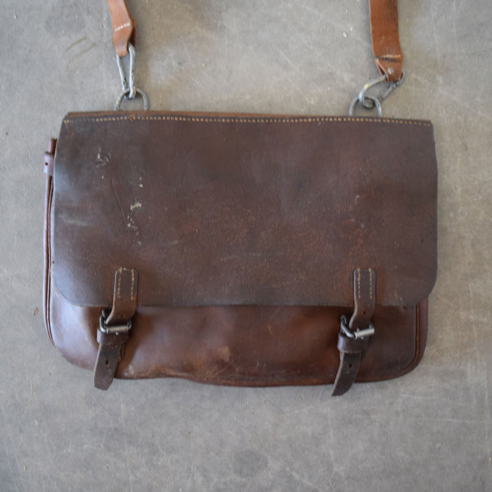 Used Vintage German Leather Saddle Bag Sale Barn Teskey's