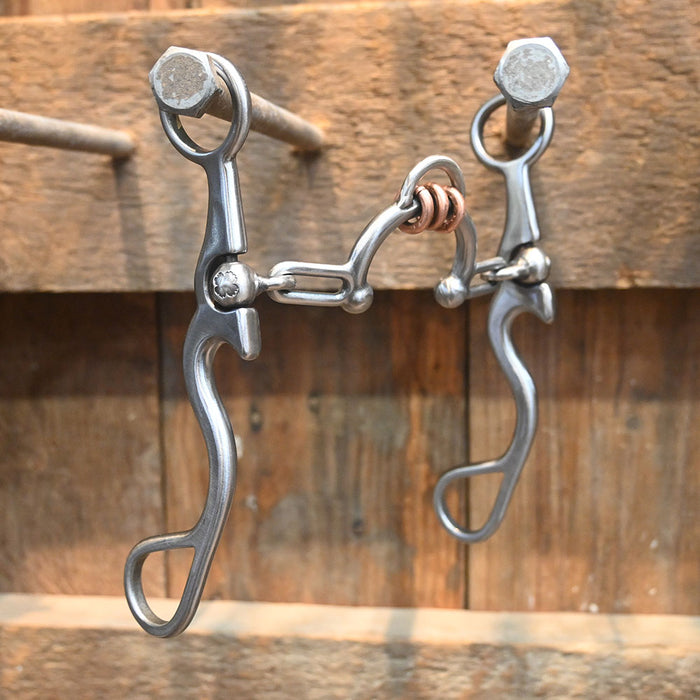 Kerry Kelley 02S Ported Chain w/Ring Top Tack - Bits Kerry Kelley