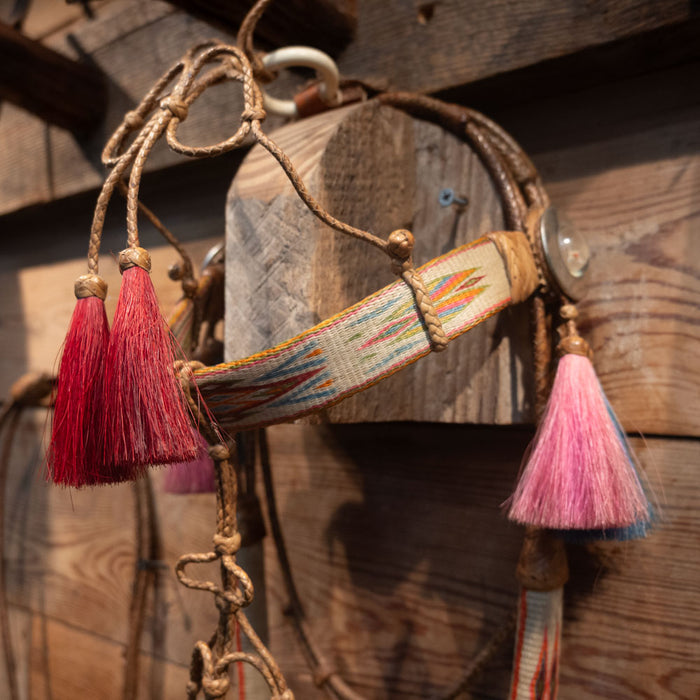 Vintage Prison Made Horse Hair Rig w/Port Bit Collectibles Rawlings Wyoming Prison