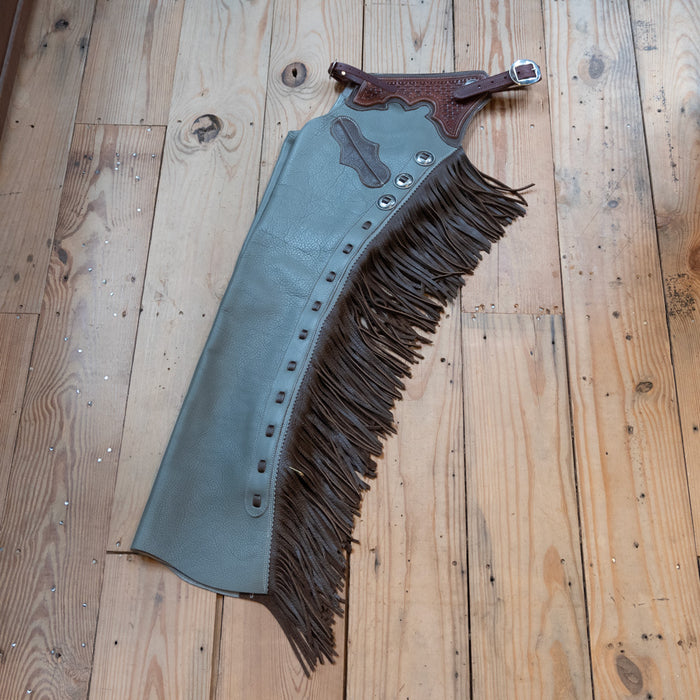 Teskey's Small All Around Versatility Shot Gun Chaps Tack - Chaps & Chinks Teskey's