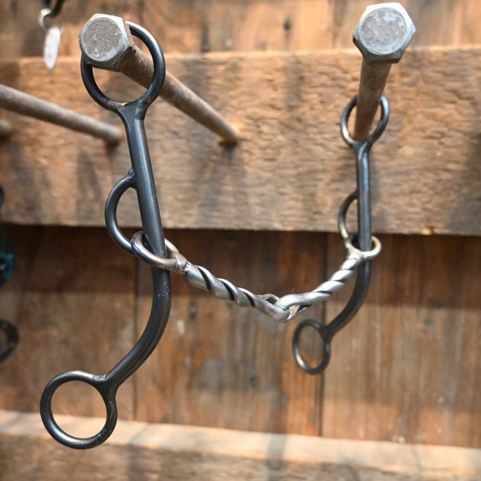 CHS DL Slip Shank Gag Bit Tack - Bits Cow Horse Supply