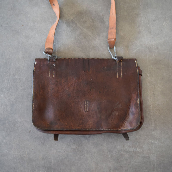 Used Vintage German Leather Saddle Bag Sale Barn Teskey's