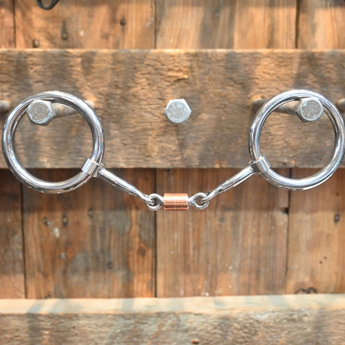 Schoneberg Heavy O-Ring 3-Piece Smooth with Copper Roller Bit Tack - Bits Schoneberg