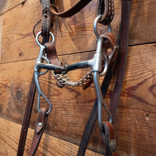 Shanked Smooth Snaffle Bridle Rig Sale Barn MISC