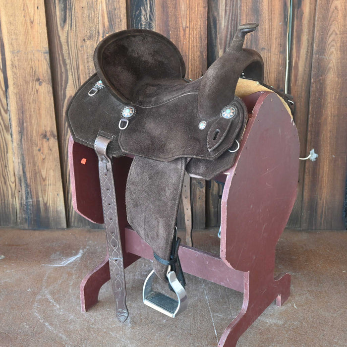 15" USED MASTER BARREL SADDLE Saddles - Used Master Saddles