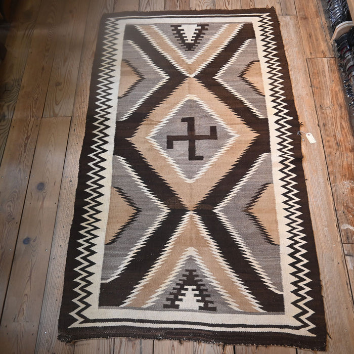 Authentic Early 1900's Navajo Rug Collectibles MISC