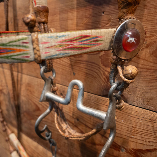 Vintage Prison Made Horse Hair Rig w/Port Bit Collectibles Rawlings Wyoming Prison