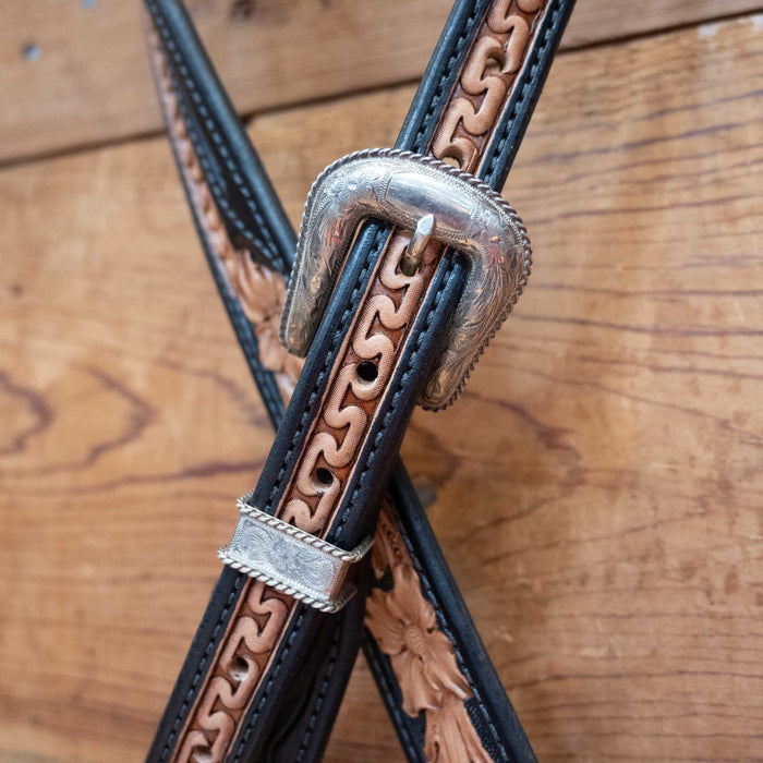 Randall Top Shelf Leather Split Ear w/Sterling Buckle Tack - Headstalls Randall Top Shelf