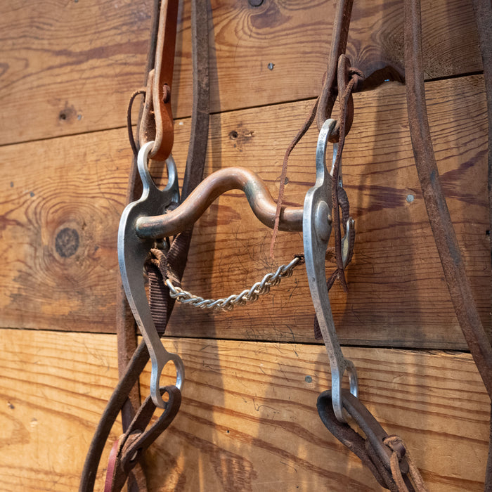 Grazing Copper Port Bridle Rig