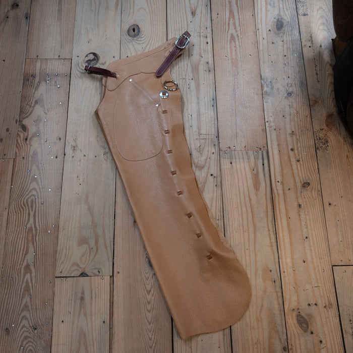 Teskey's Smooth Leather Shotgun Chaps Tack - Chaps & Chinks Teskey's