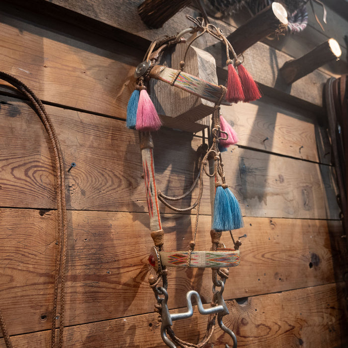 Vintage Prison Made Horse Hair Rig w/Port Bit Collectibles Rawlings Wyoming Prison