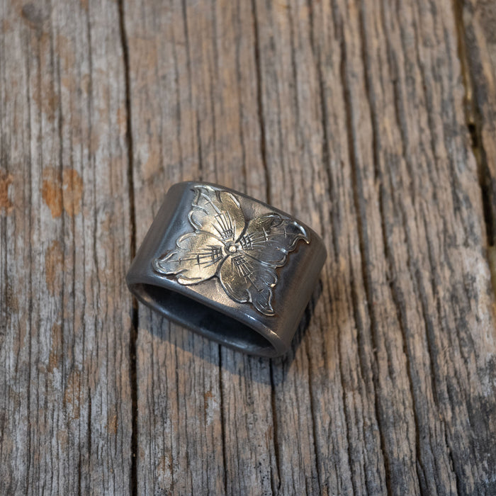 Kamphaus Silver Mounted Horn Knot