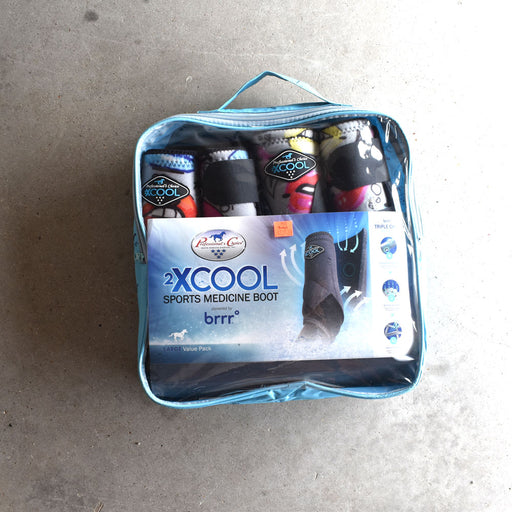 NEW Professional Choice 2xCool Sports Medicine Boots 4 Pack Lips Print Sale Barn Professional's Choice