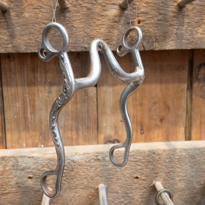 Kamphaus Silver Mounted Solid Port Bit 1392 Tack - Bits Kamphaus