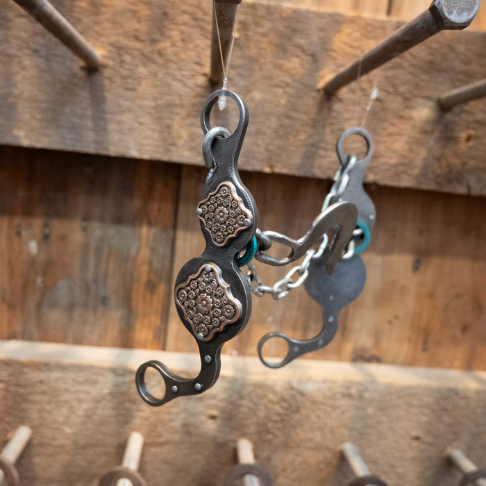 Petska Washer Port Bit w/Square Conchos