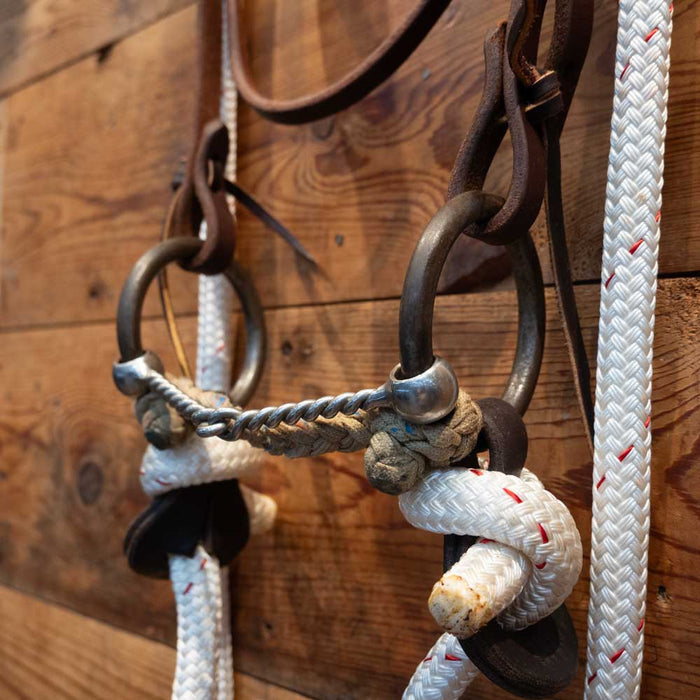 O-Ring Twisted Snaffle Bridle RIg Tack - Rigs MISC