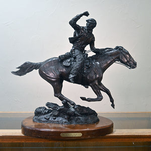 Jack Bryant "I'll Be Back" Original Bronze Sculpture Collectibles Jack Bryant