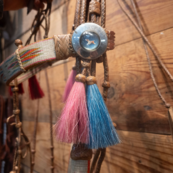 Vintage Prison Made Horse Hair Rig w/Port Bit Collectibles Rawlings Wyoming Prison