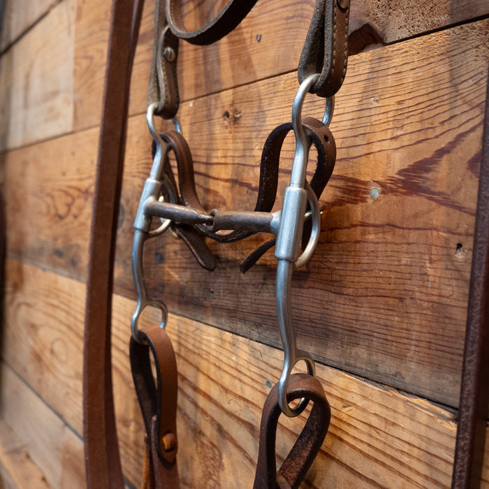 Reinsman Shanked Snaffle Bridle Rig Tack - Rigs Reinsman