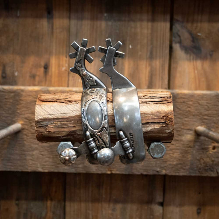 Kerry Kelley Silver Mounted Womens 92 Spurs Tack - Spurs Kerry Kelley