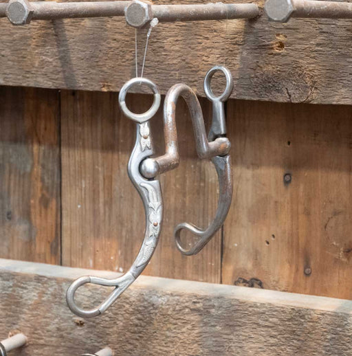 Used Kerry Kelley 65 Silver Mounted Port Bit Tack - Bits Kerry Kelley