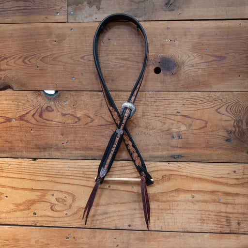 Randall Top Shelf Leather Split Ear w/Silver Buckle Tack - Headstalls Randall Top Shelf