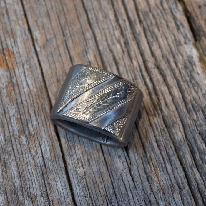 Kamphaus Silver Mounted Horn Knot