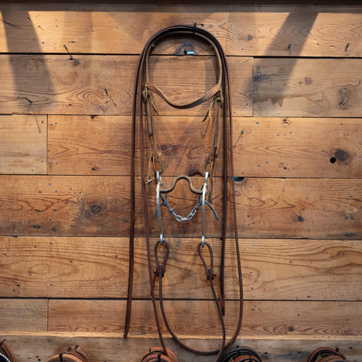 Solid Port w/Aluminum Shanks Bridle Rig Sale Barn MISC