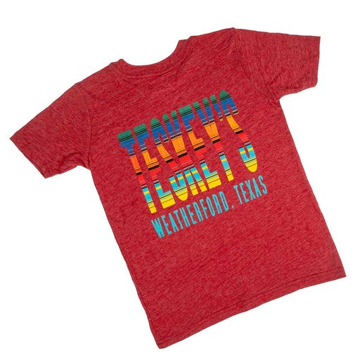 Teskey's Youth Serape Tee - Cardinal TESKEY'S GEAR - Youth SS Shirts Teskey's