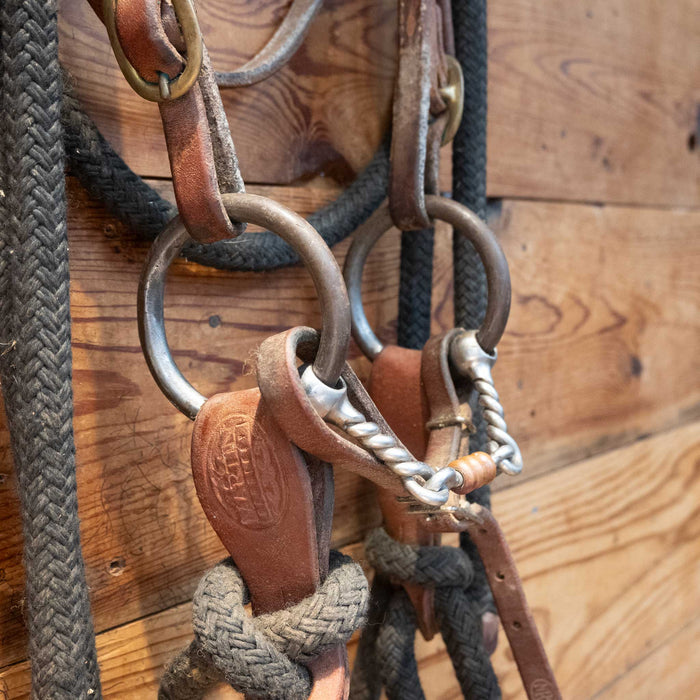 O-Ring Twisted Wire Dogbone Bit Bridle Rig
