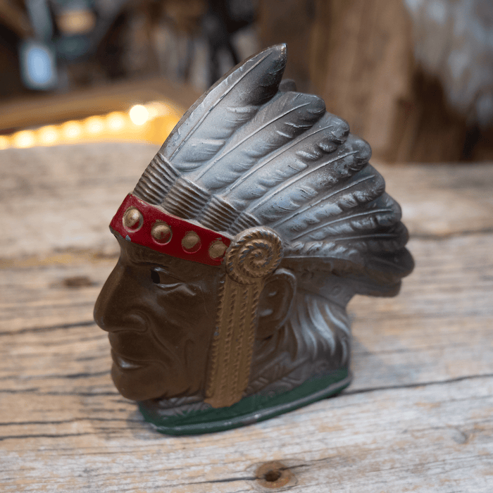 Native Sout American Coin Bank 876