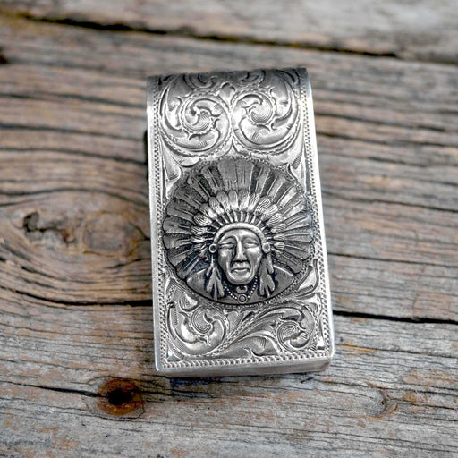 Bohlin Indian Headdress Money Clip MEN - Accessories - Wallets & Money Clips Edward Bohlin