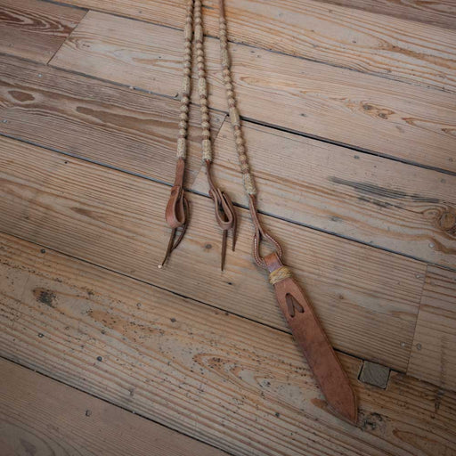 Handmade Rawhide Romel Reins Tack - Reins MISC