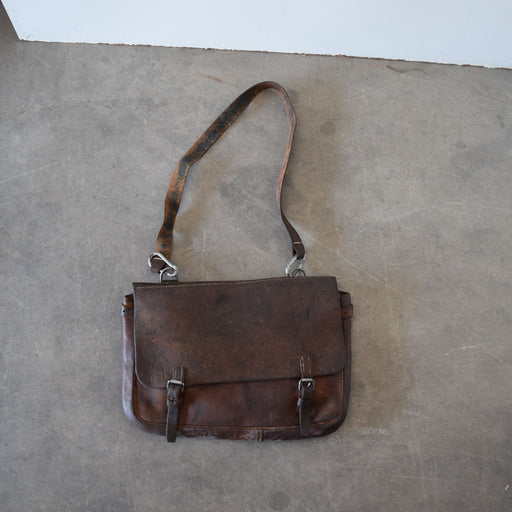Used Vintage German Leather Saddle Bag Sale Barn Teskey's