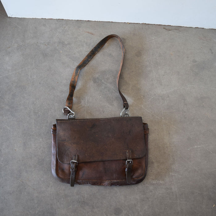 Used Vintage German Leather Saddle Bag Sale Barn Teskey's