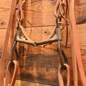Teardrop Copper Snaffle Bridle Rig Tack - Rigs MISC