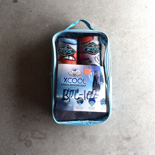 NEW Professional Choice 2xCool Sports Medicine Boots 2 Pack Front Lips Print Sale Barn Professional's Choice