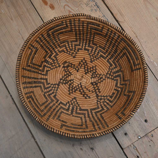 1920's Apache Indian Handmade Woven Basket Collectibles Teskey's