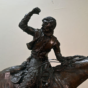 Jack Bryant "I'll Be Back" Original Bronze Sculpture Collectibles Jack Bryant