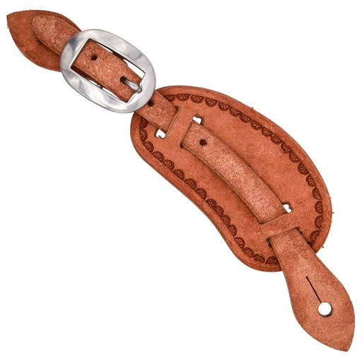 Teskey's Roughout Montana Spur Straps Tack - Spur Straps Teskey's
