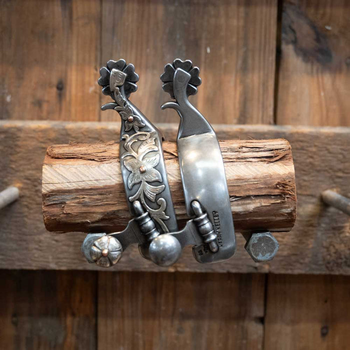 Kerry Kelley Silver Mounted Women's 85 Spurs Tack - Spurs Kerry Kelley