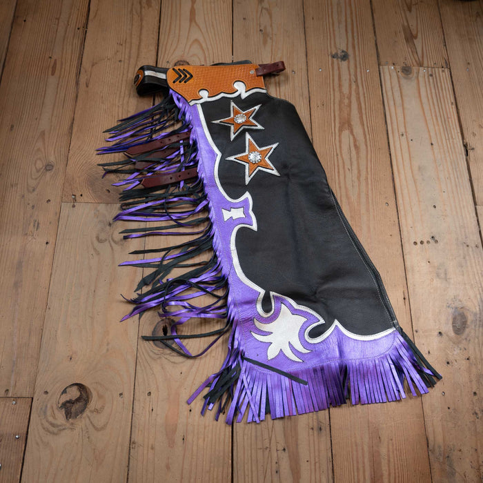 Beagley Youth Medium Rodeo Chaps Tack - Chaps & Chinks Jerry Beagley