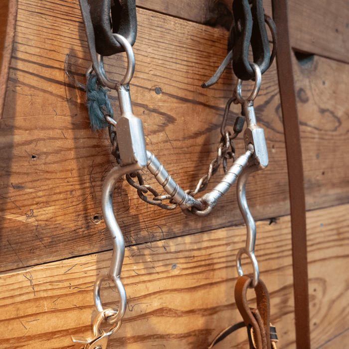 Threaded Snaffle Bit Bridle Rig