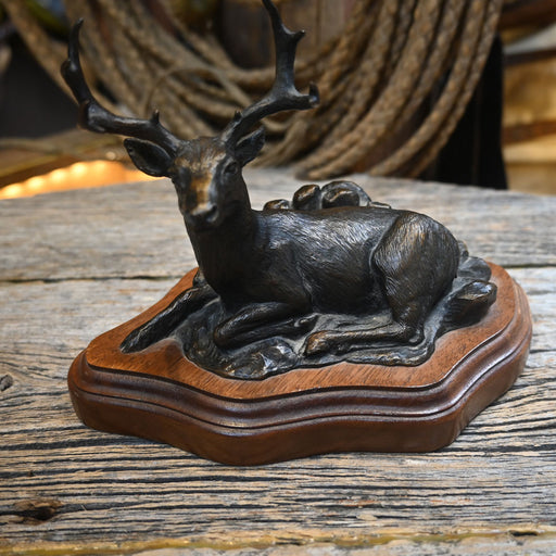 Resting Buck by Mike Flanagan Collectibles Mike Flanagan