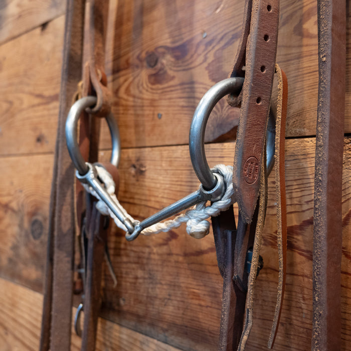 Guillory O-Ring Snaffle Bridle Rig Tack - Rigs Barry Guillory