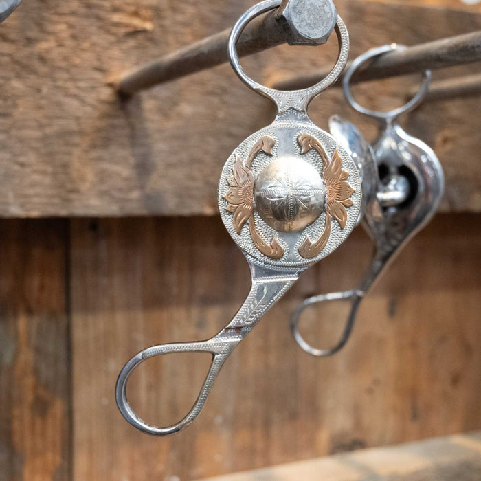 Tommy Spraberry Silver Mounted Floating Spoon Bit